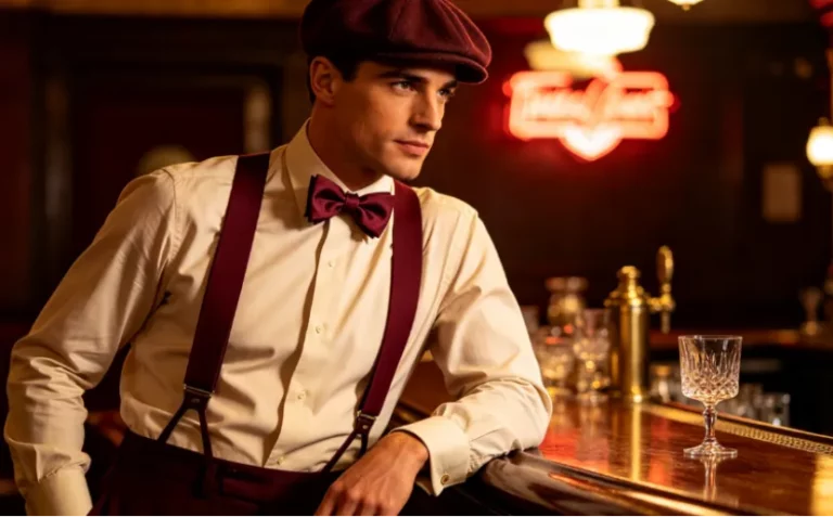 How to Wear Suspenders to a Party Men's Theme Outfit Guide